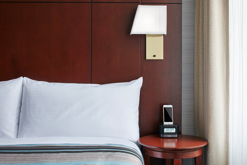 Deluxe Room at Club Quarters Hotel, Wacker at Michigan, Chicago