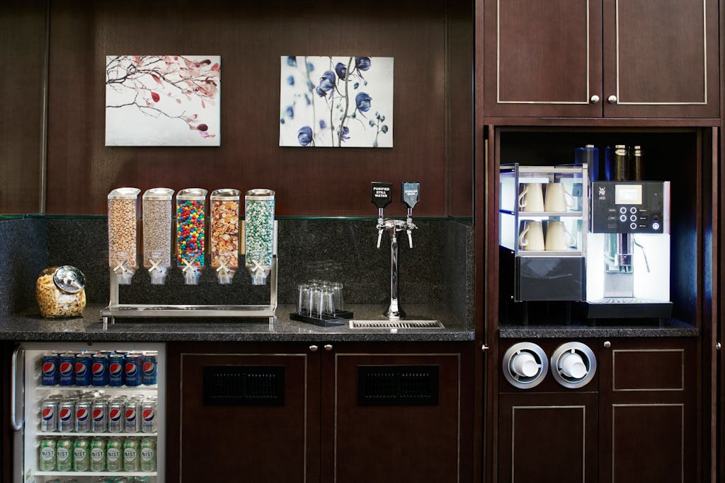 Refreshments in the Club Living Room