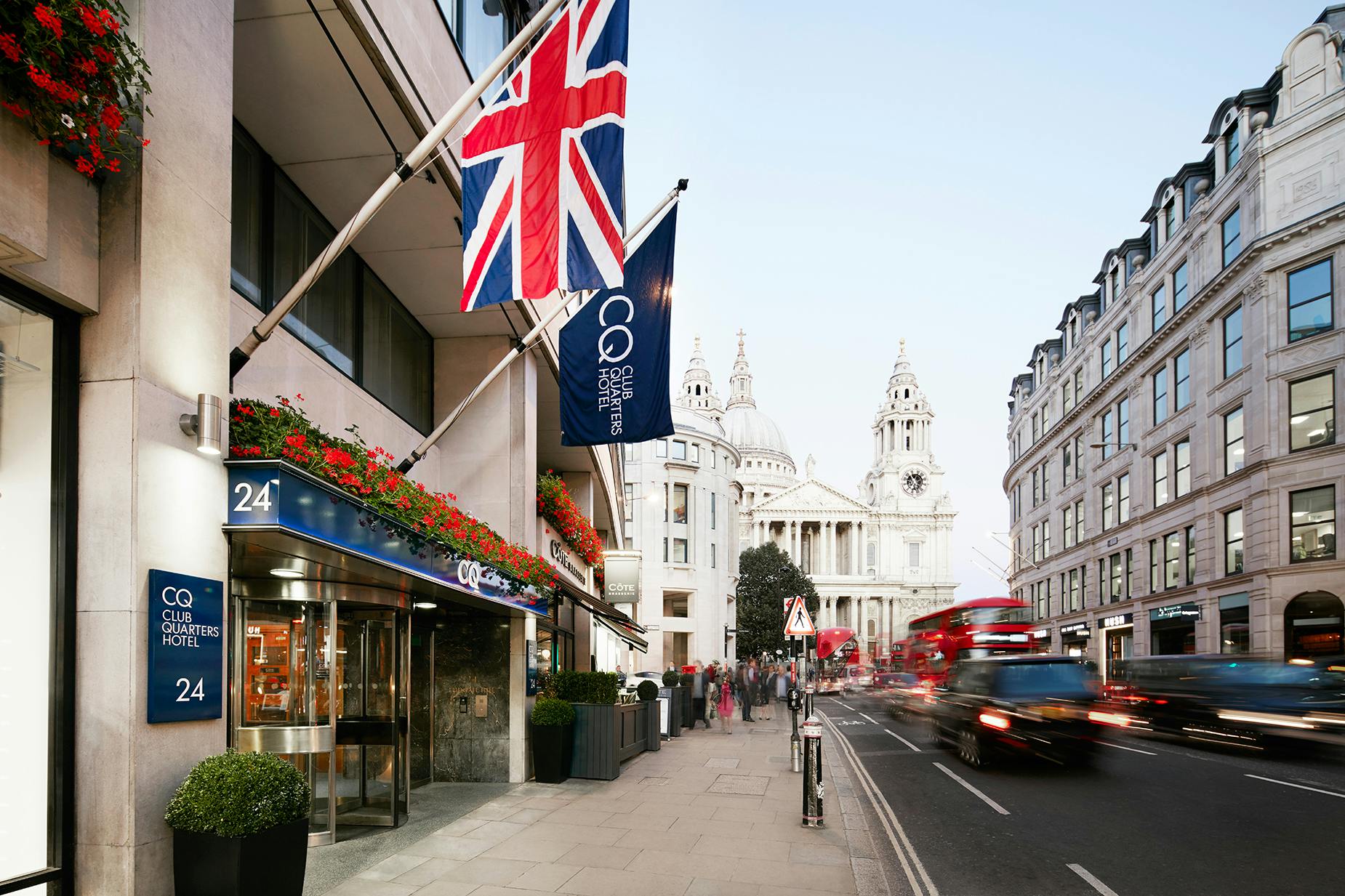 Exterior, Club Quarters Hotel, St. Paul's, London