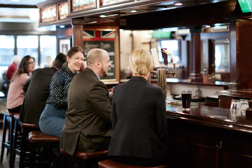 Elephant & Castle Restaurant at Club Quarters Hotel, Central Loop, Chicago