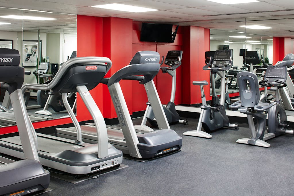 Fitness Center at Club Quarters Hotel in Philadelphia