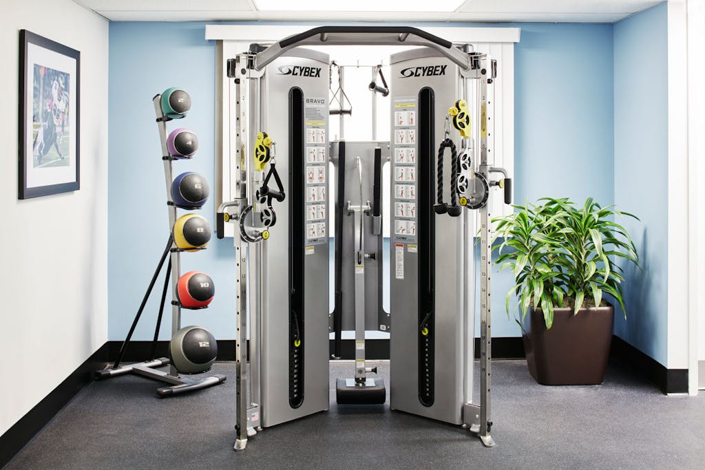 Fitness Center at Club Quarters Hotel in Philadelphia