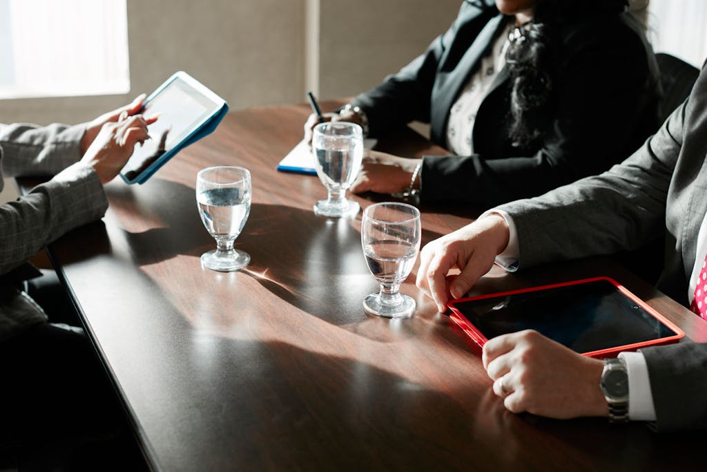 Meeting Room in Club Quarters Hotel in Washington, DC