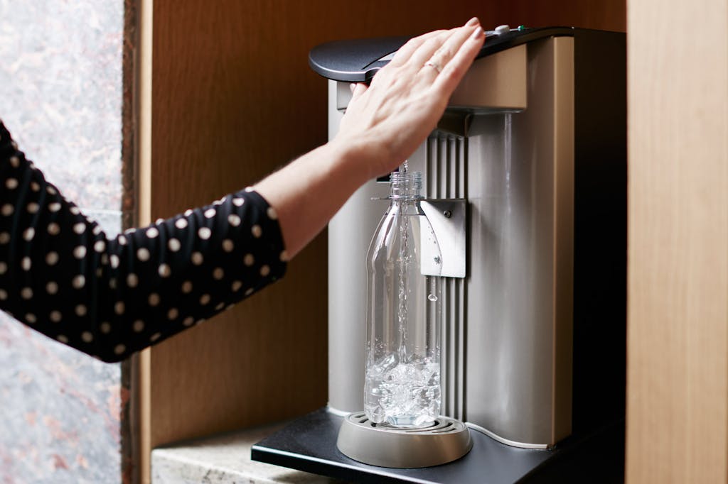 Unlimited Chilled Water and recyclable bottles at Club Quarters Hotel, Lincoln's Inn Fields - Holborn, London