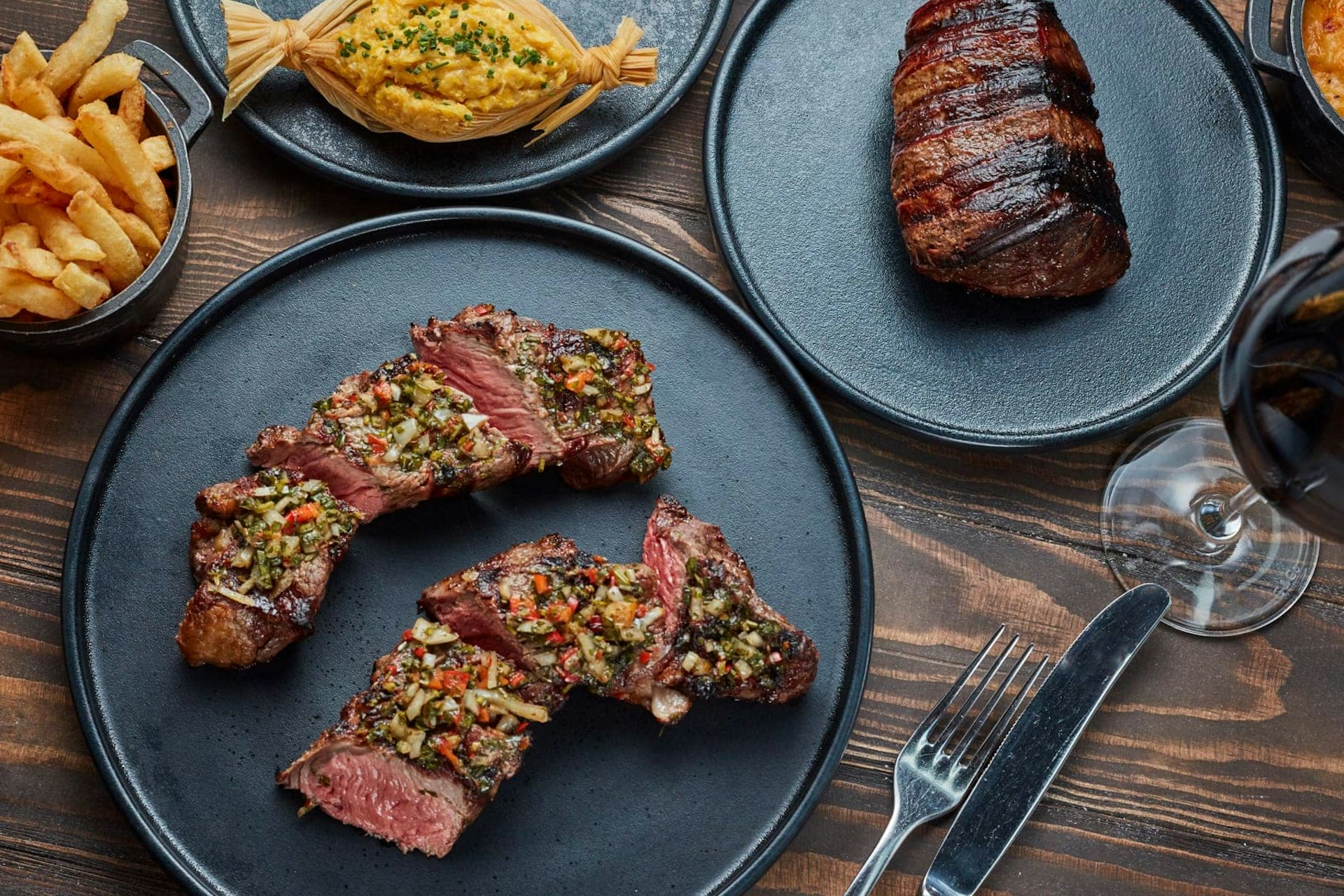 Chateaubriand at Gaucho restaurant, London