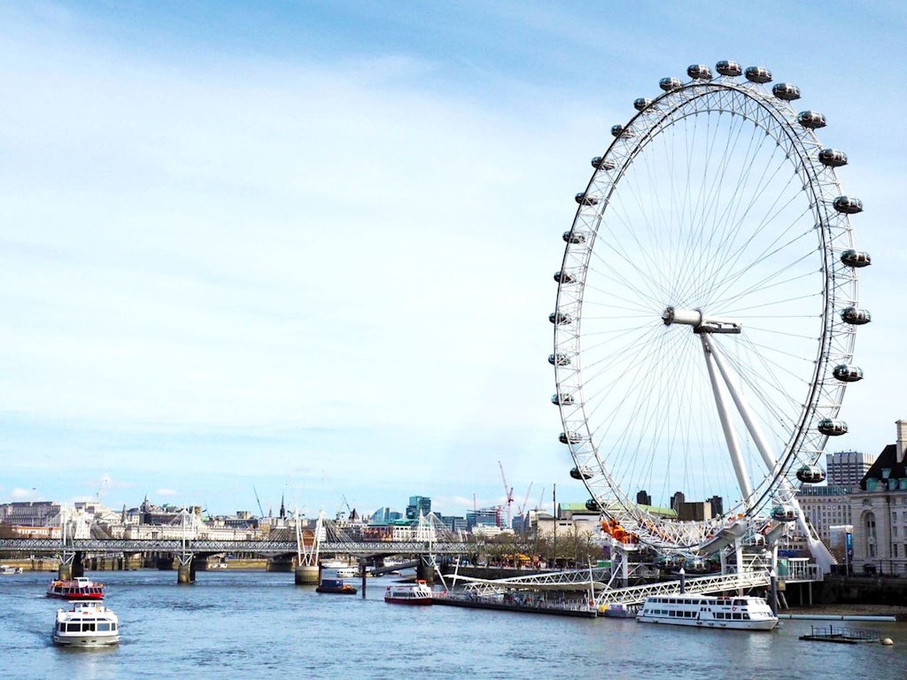 London Eye and River Thames