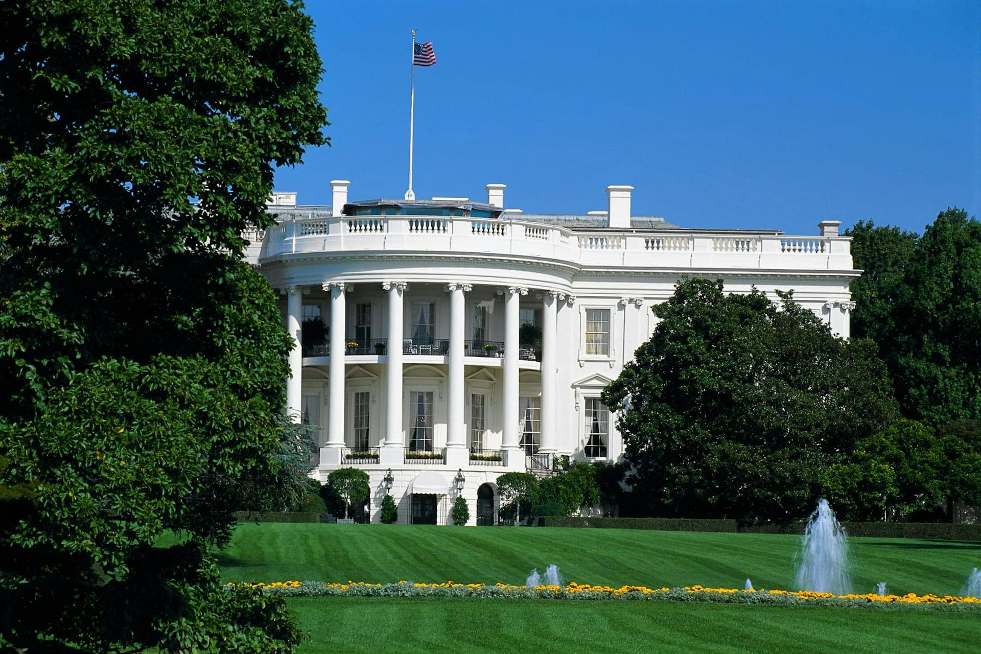Exterior of The White House, Washington DC