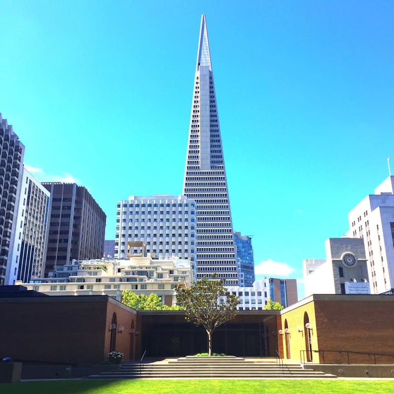 Park in financial district, San Francisco