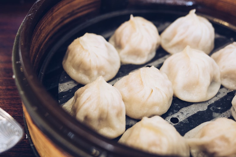 Shanghai dumplings from Shanghai Dumpling King, San Fransisco