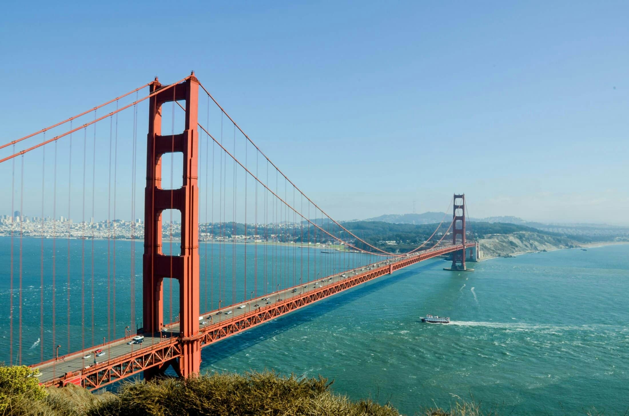 Golden Gate Bridge - one of the top things to see in San Francisco
